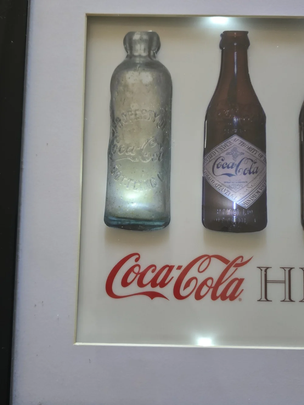 Vintage Coca-Cola Heritage Series 3D LED Evolution Sign 20x12 Sunbelt Gifts Work